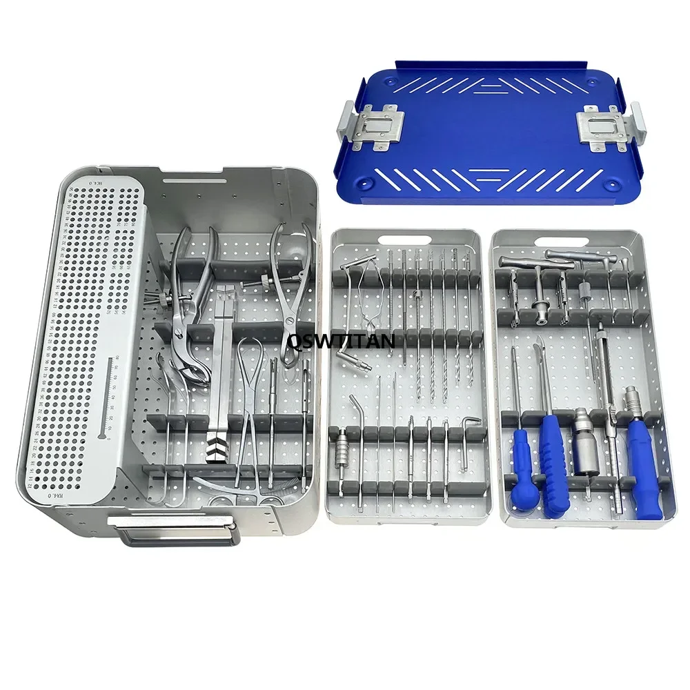 Upper Limb Fracture instrument set Locking Plate Instrument Orthopedic Surgical Instrument A0 Plate Kit Set