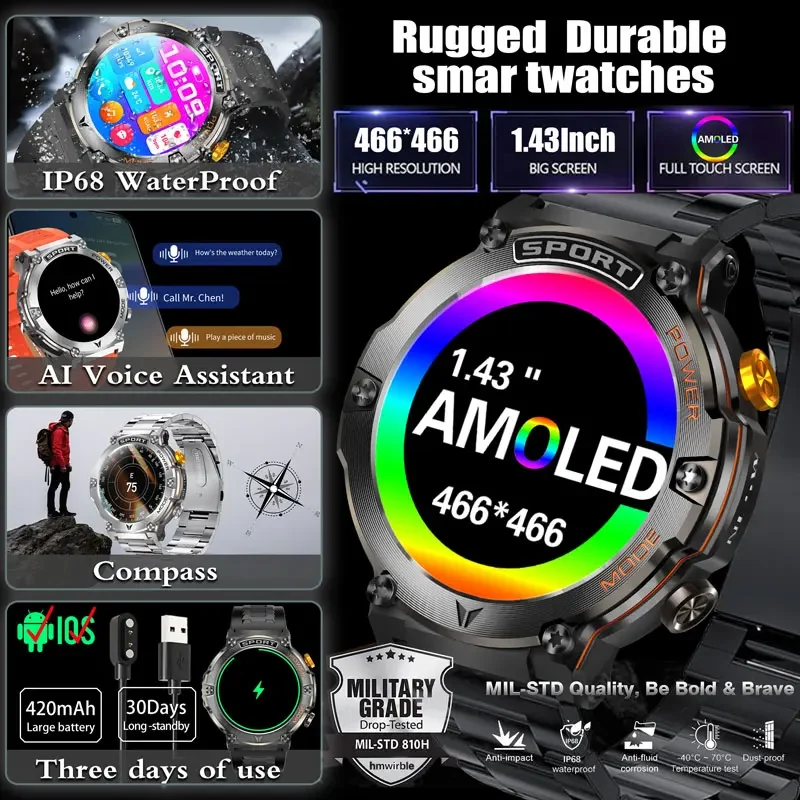 X11 Pro montre intelligente hommes pour Xiaomi Android Ios montres Bluetooth appel étanche Amoled Sport Fitness santé Smartwatch 2024 nouveau