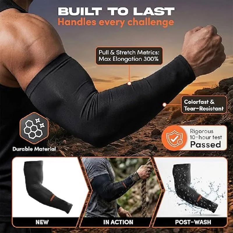 

Arm Sleeve UV Sun Protection Cycling Sleeves Basketball Running Fishing Outdoor Cuff Sleeves Cycling mangas para brazo