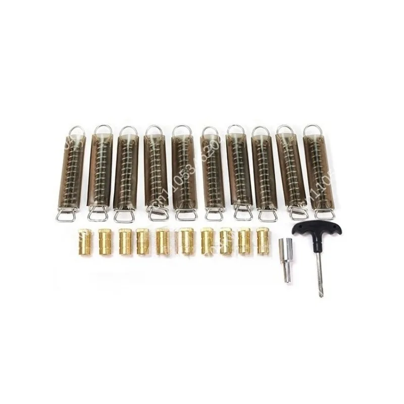 Pool Cover Hardware Accessories Brass Rivets Tension Springs Anchor Kit for Safety Swimming Pool Cover