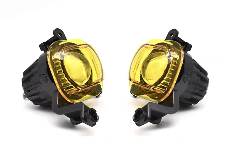 Pop Fit For JETOUR Traveler T2 2023-2024 Aozom Front Fog Lamp Modification Dedicated LED Golden Eye Lens Anti-fog Lamp Driving L