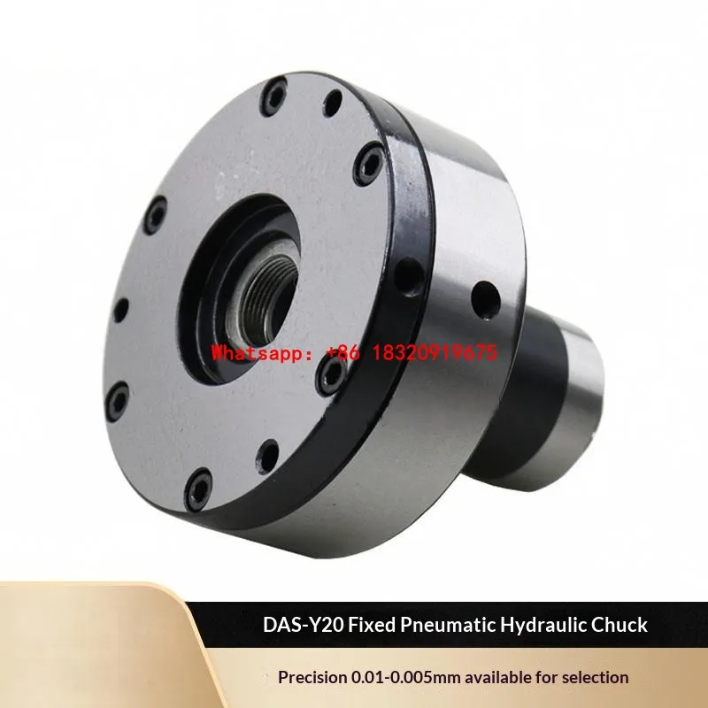 Cyclmotion DAS-Y20 Stationary Pneumatic Chuck – Vertical Pneumatic Workholding Base for CNC Machining Centers (Air/Hydraulic)