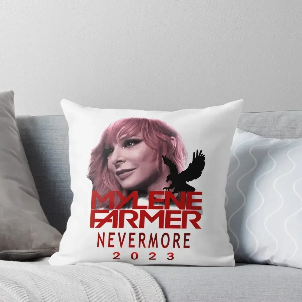 

Funny Men Mylene Farmer Nevermore Classic Fan Throw Pillow Covers For Sofas Pillows Aesthetic pillow