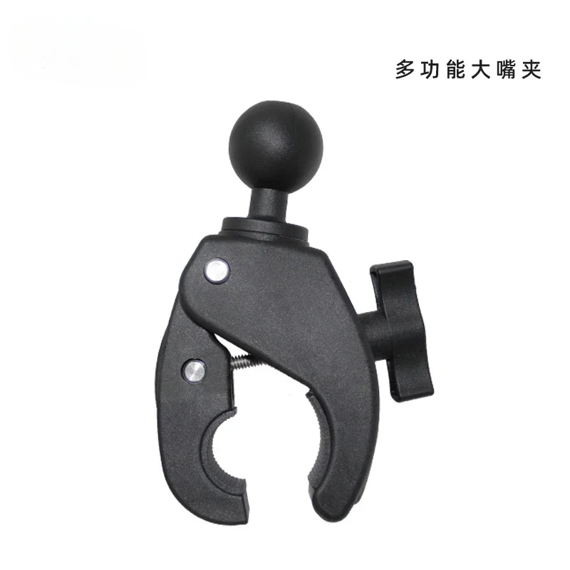 Composite Large Quick Release 1.5 Inch Large Mouth Clamp Round Tube Square Tube Fixed Base Ball Head