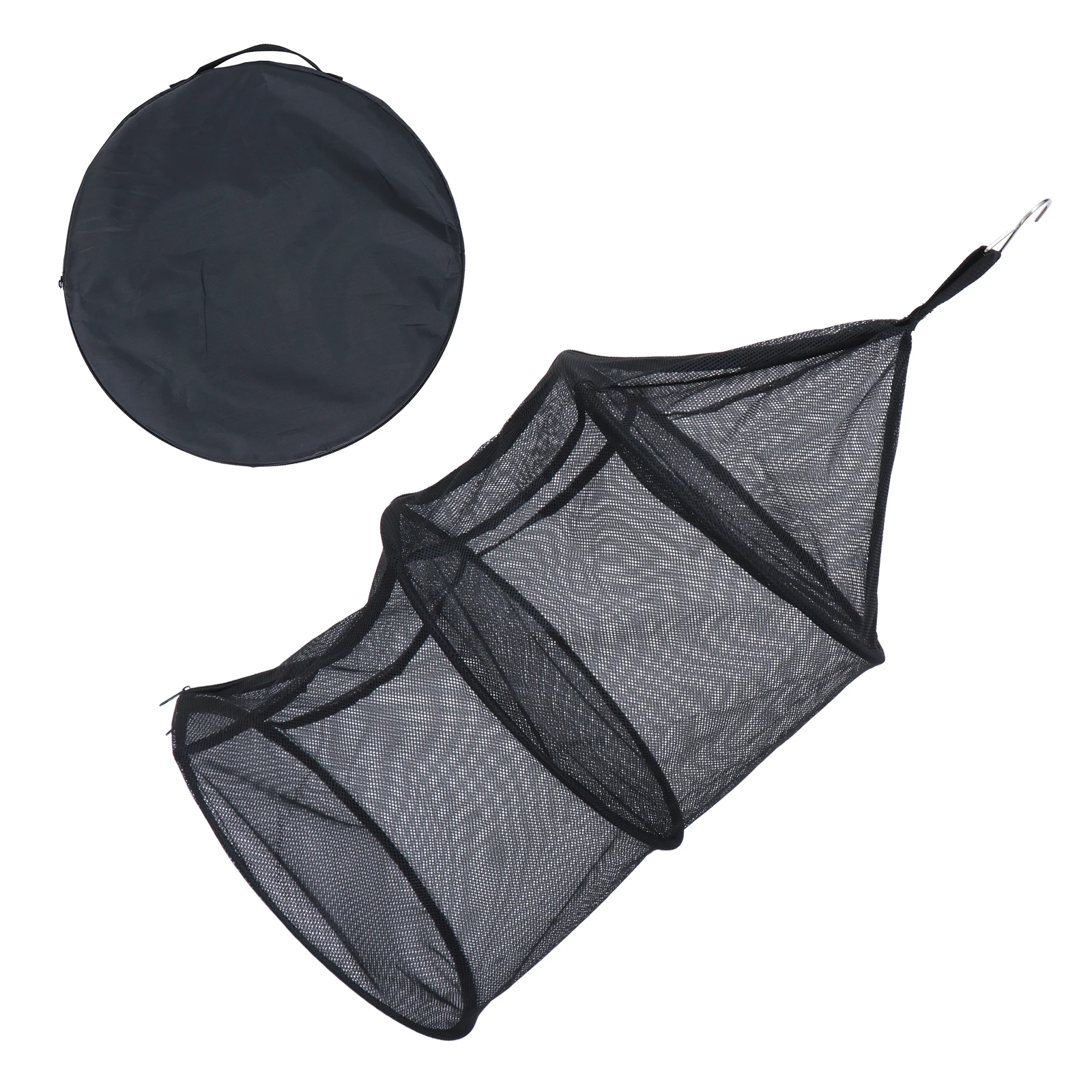 

Three-layer Folding Drying Net Nylon Mesh Basket Clothes Herbs Plants Fish Nuts Garden Camping Outdoor Foldable Dryer