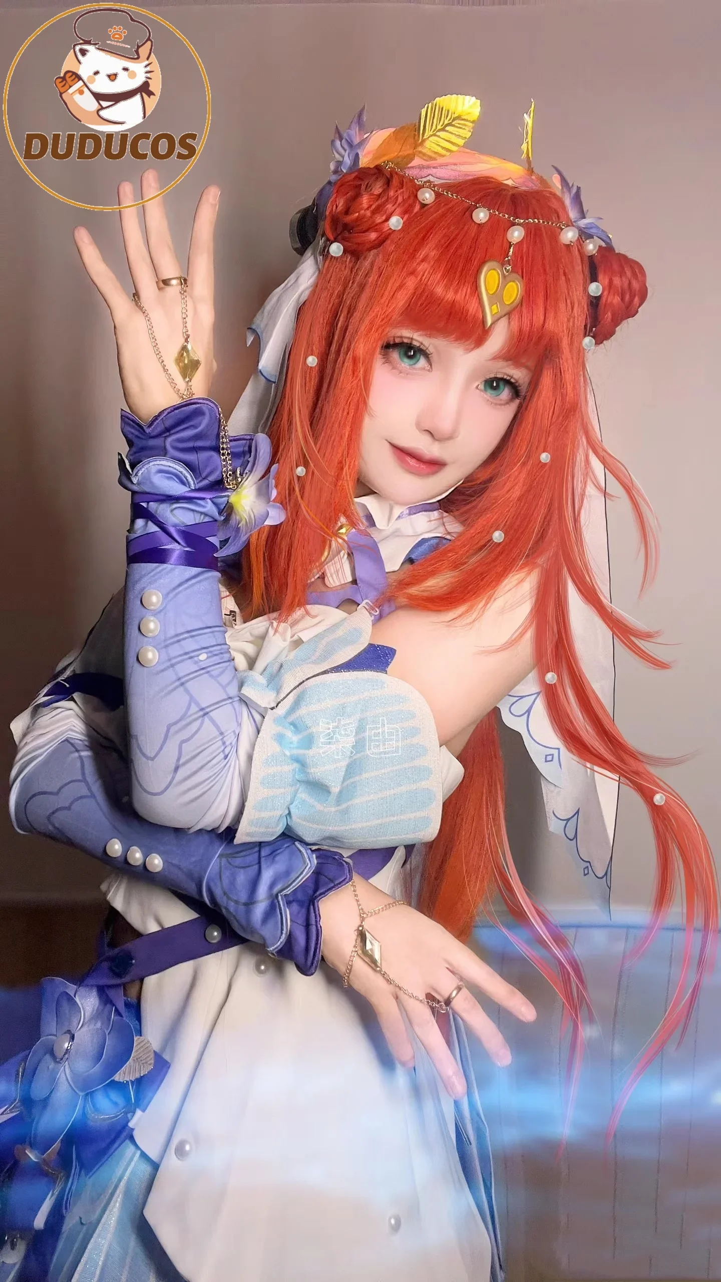 

CosplayNilou Cosplay Game Genshinimpact Nilou Breeze of Sabaa DUDU SR Cosplay Costume Dress Wig Anime Role Play Carnival Party S