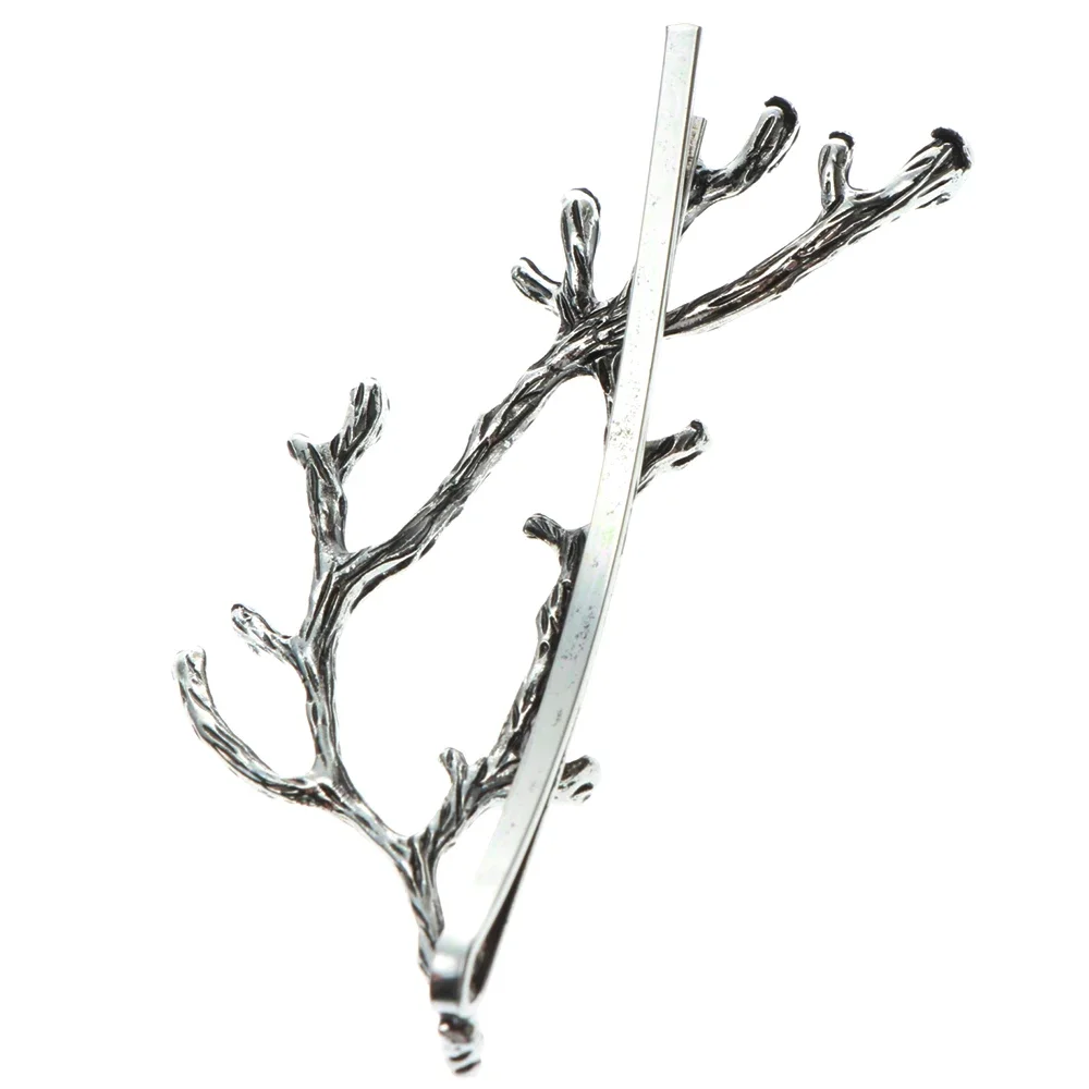 Vintage Gold Silver Tree Hair Clips Girls Alloy Branch Hairpins Fashion Hairgrips Lady Elegance Metal Hair Accessories For Women