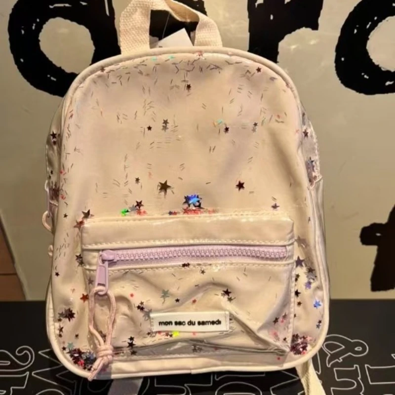 

Children Backpack Girls Transparent Backpack Kindergarten Waterproof Cartoon Backpack School Bags Mother Kids Bags for Girl Sac