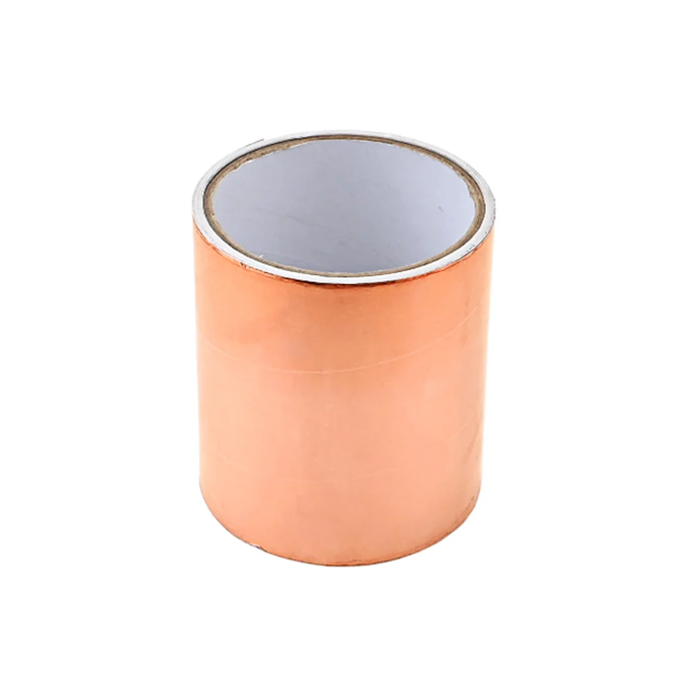 

Tape Copper Foil Paper Electrical Wide Adhesive Shielding Metal Tapes for Home Guitar