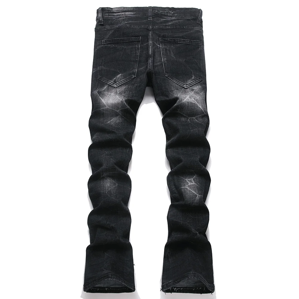 Men Crystal Rivet Stretch Deni - đánh giá và giá Men Shoes Jeans