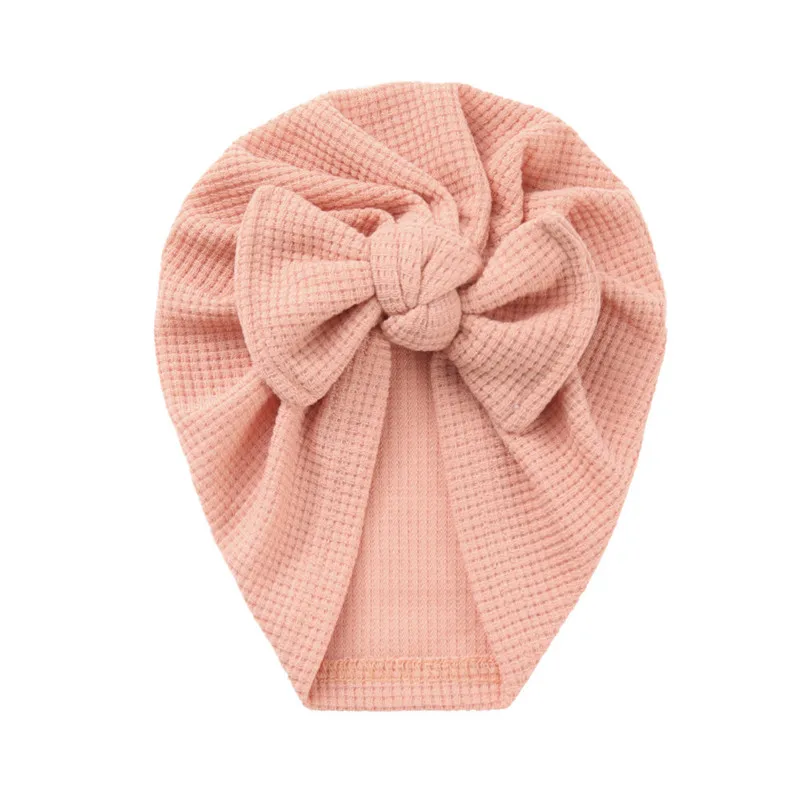 Baby Knotted Beanie Bow Turban Hat Infant Beanies Hat