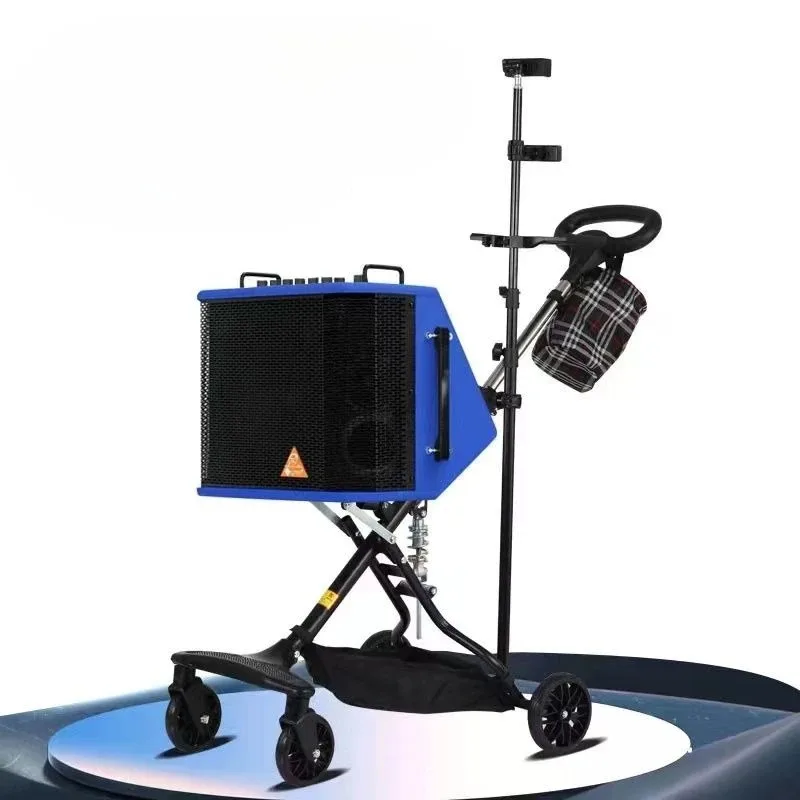 

Lightweight folding Internet celebrity live cart magic three speakers magic 3 special hiking portable hand push