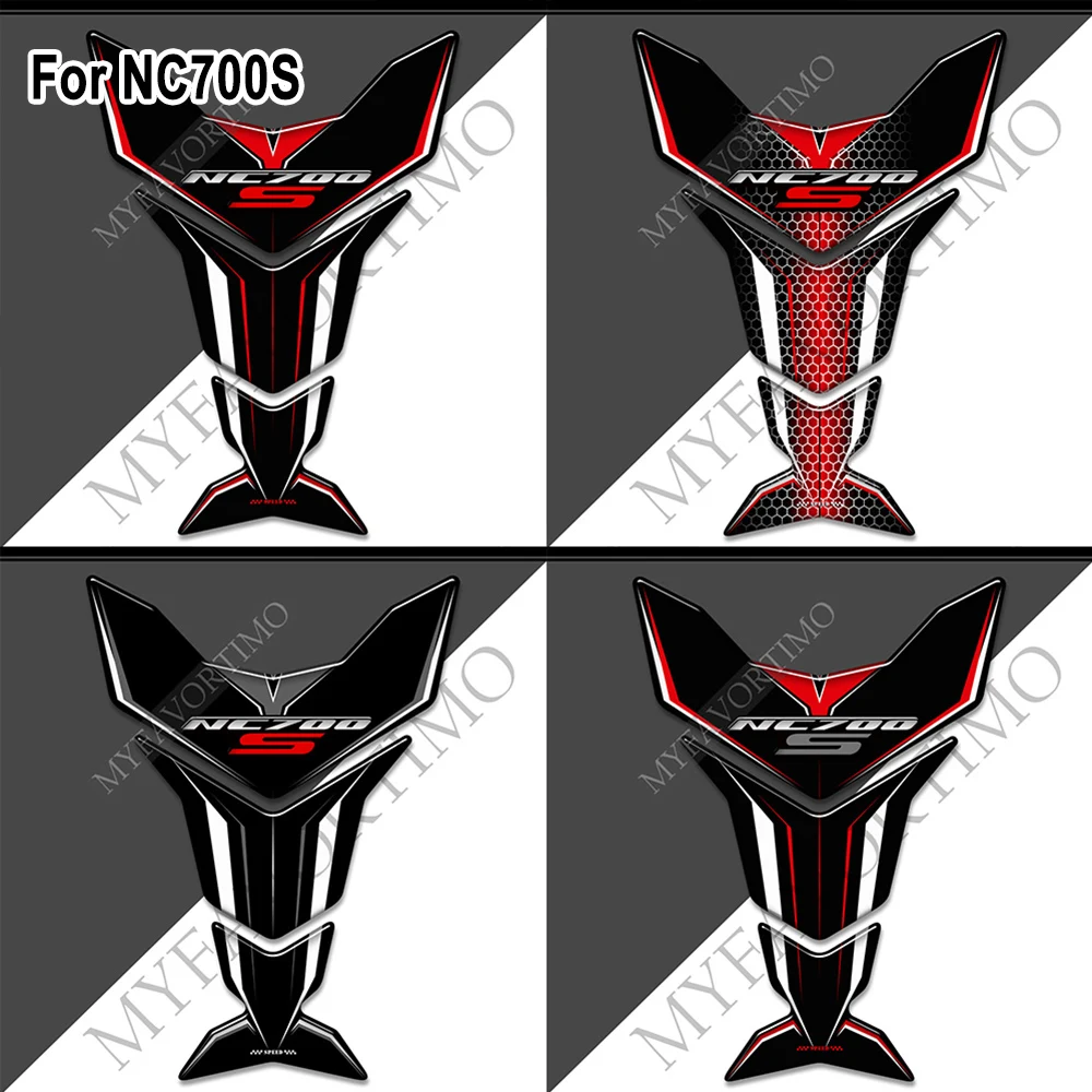 For Honda NC 700 S NC700S Tank Pad Stickers Protector Motorcycle Windshield Windscreen Helmet Decals