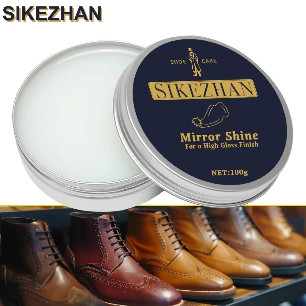 Krim Perawatan Sepatu Kulit Alami Transparan Tanpa Bau Melembabkan dan Memulihkan Sepatu Kulit Asli Anti Retak