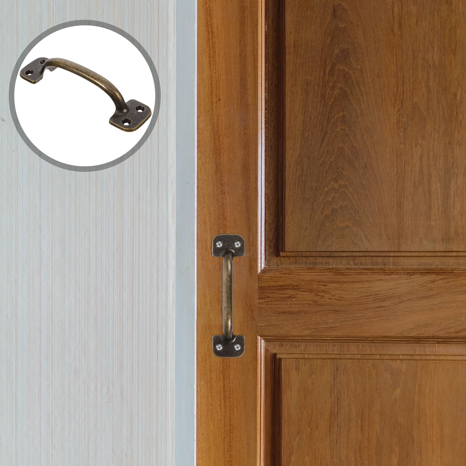 

Wooden Door and Window Handles Wardrobe Pull Dresser Drawer Pulls Pendant Knob Golden Sliding Vanity Organiser Kitchen