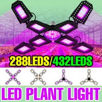200W LED Grow Lamps Full Spectrum 220V Foldable E27 Plant Cultivation Lamp Greenhouse Tent Flower Vegs Hydroponics Fill Lighting