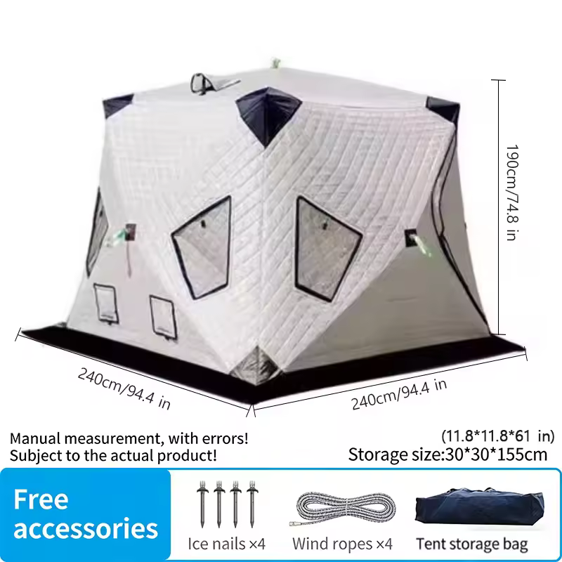 3. 야외 겨울 낚시..