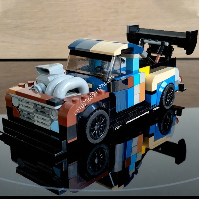 335 шт. MOC Forded F1 Old Smokey City Champion суперкары модель строительные блоки детские кирпичные игрушки на день рождения DIY рождественские подарки
