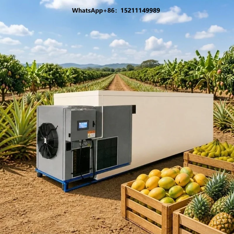 One Stop Heat Pump Fruit Drying Solution Machine for Fruit Processing Plant
