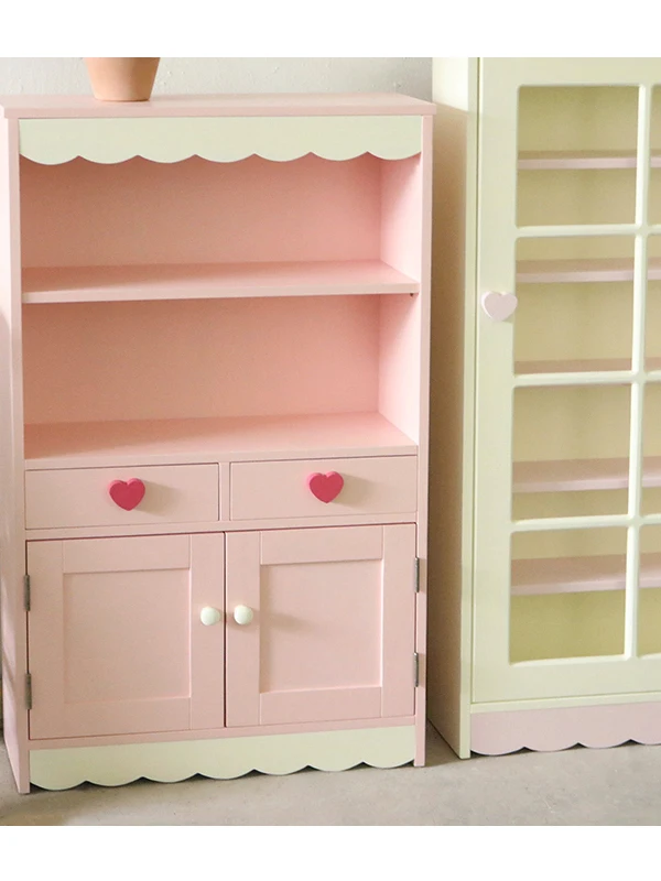 

Handmade wooden furniture bedside table sideboard cartoon