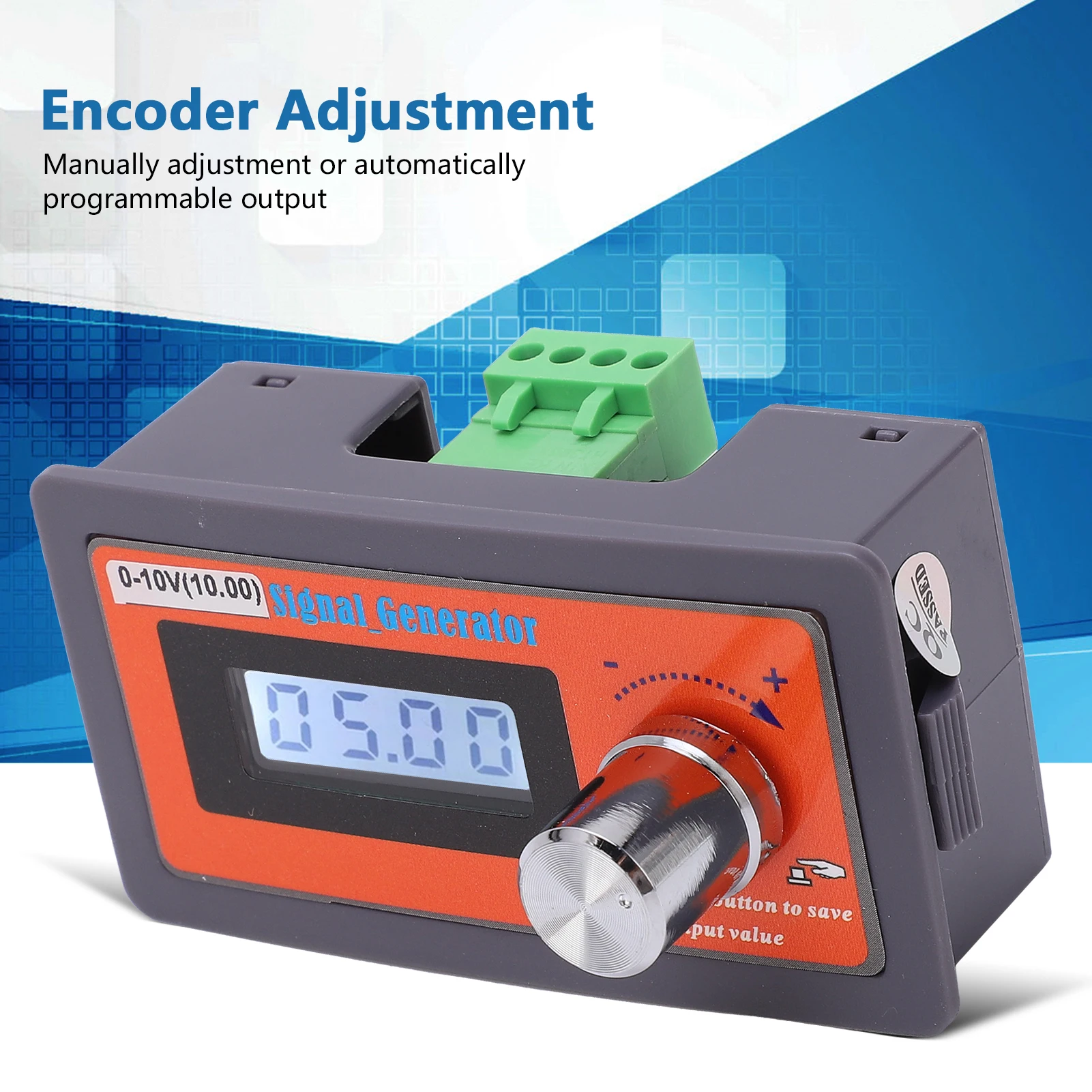 Voltage Signal Generator High Accuracy Adjustable Voltage Signal Generator Analog Simulator  0‑10V Voltage Signal Generator