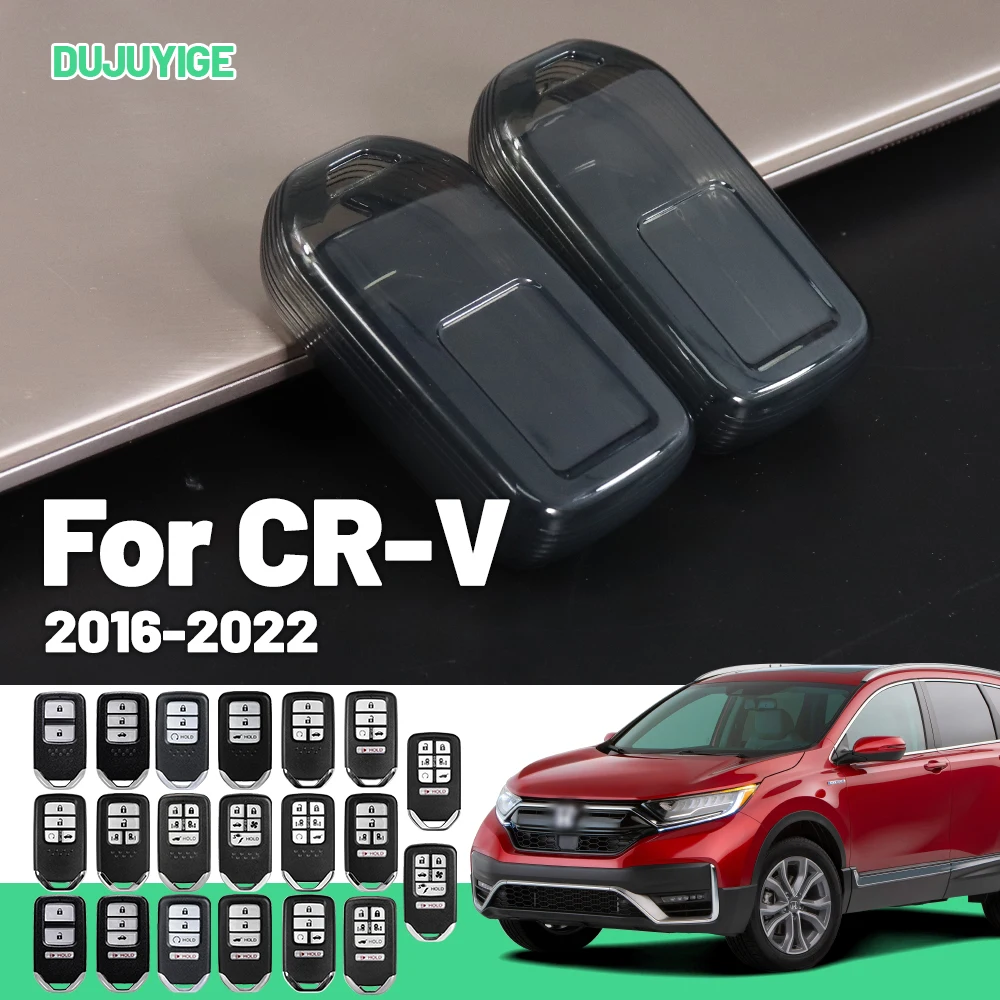 

Clear TPU Car Key Case For Honda CR-V CRV 2016-2022 Key Fob Cover Protector Shell Auto Accessories 2017 2018 2019 2020 2021