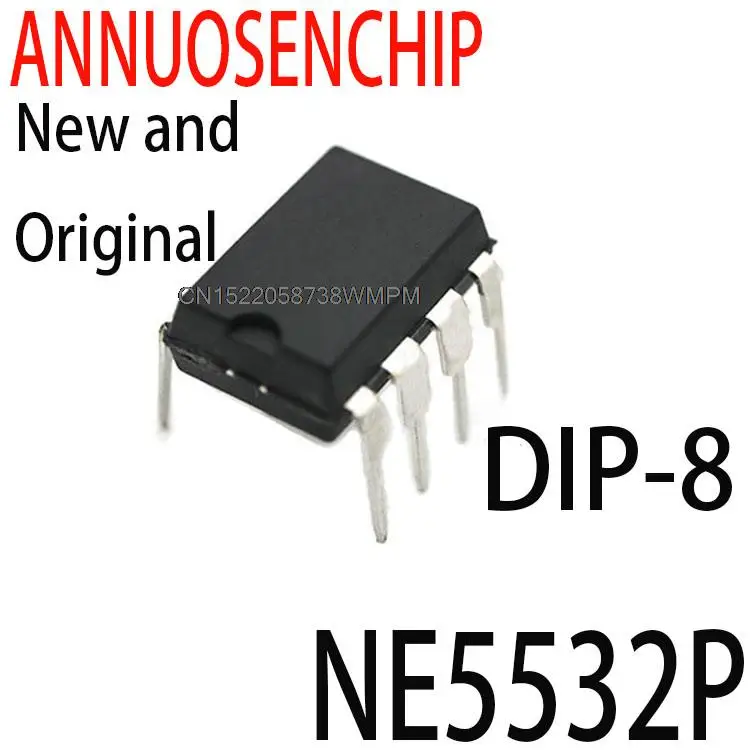 10PCS New and Original  DIP8 NE5532 DIP new and  original  NE5532P