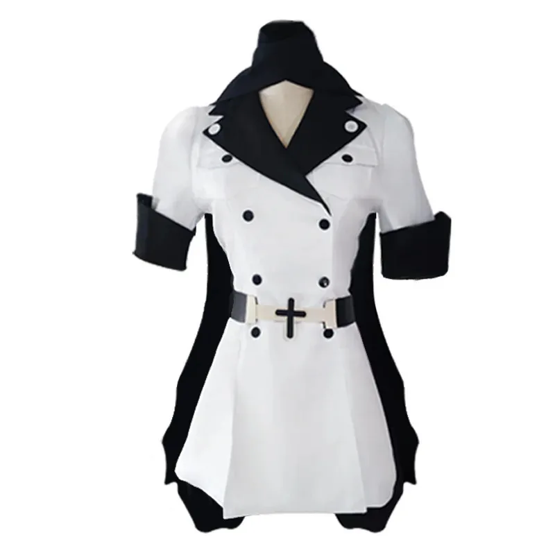 أزياء أنيمي Akame Ga KILL Esdeath التأثيرية مع قبعة الجوارب ملابس شعر مستعار للنساء مجموعة كاملة من Esdeath Empire ملابس عامة للحفلات