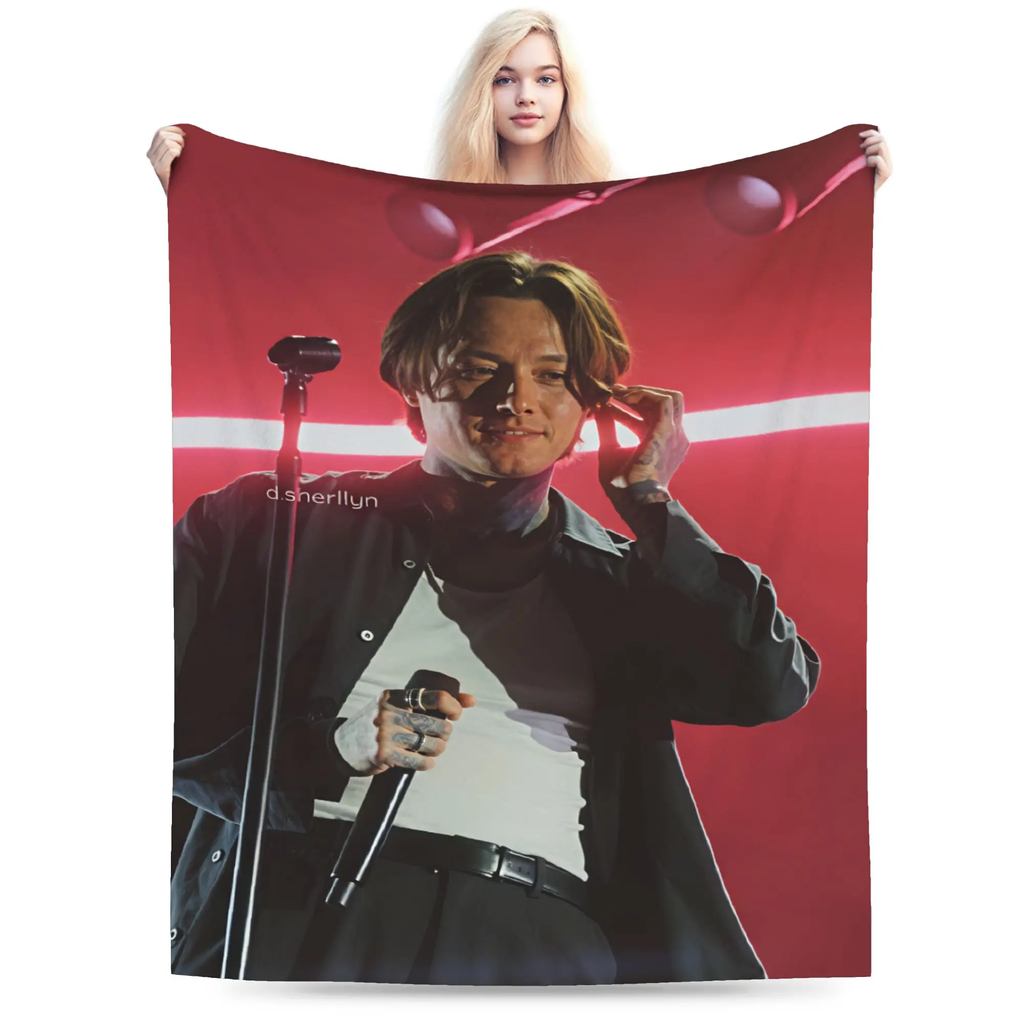 Bad Omens Noah Blankets Adults Child  Flannel Throw Blanket For Bedroom Warm Cozy DIY Quality Bedspread Present