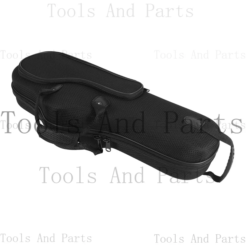 AZZ-- صندوق حقيبة كبيرة من قماش أكسفورد ألتو ساكسفون ناعم مع حزام كتف قابل للتعديل، أسود #3