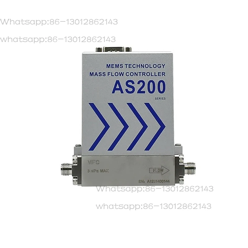 

Stainless Steel Gas Mass Flow Controller, Air Gas Flow Meter AS200