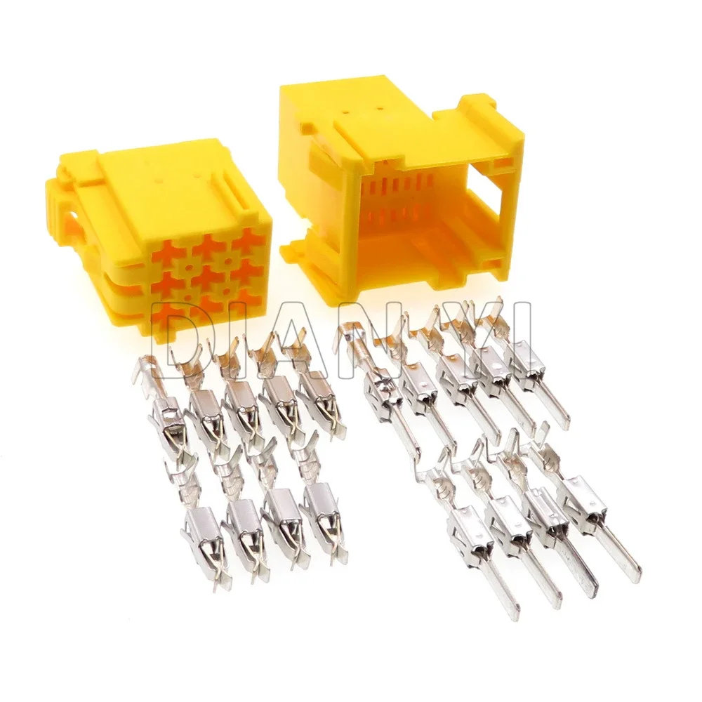 1 Set 9 Way AC Assembly Automotive Plastic Housing Connectors 967621-1 1-967621-1 1-967626-1 Auto Wiring Harness Socket