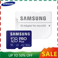 Samsung Memory Card PRO Plus New MicroSD TF 128gb 256GB 512gb 160MB/s C10 U3 V30 Micro SD A2  SDXC 4K Video Phone write120M/S