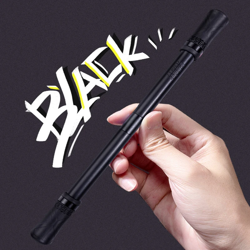 Kreativer Anti-Rutsch-Spinning-Stift – erwachsener Stressabbau, rotierender Gelstift, Studenten-Briefpapier, Schulbedarf, Handspinner – Detail 9