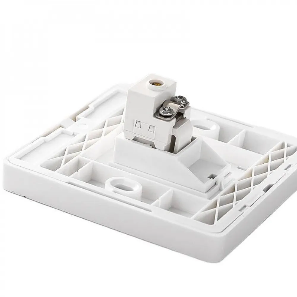 5PCS TV Coaxial Cable Module Jack Wall Plate Outlet for Ethernet/IP PC Material HD Digital TV Module for Home Theater/TV System