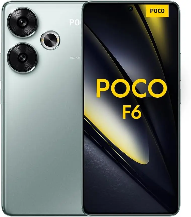 POCO F6 5G NFC Global Edition Snapdragon 8s Gen 3 Turbo Charging 90W 6.67 1.5 K 120Hz CrystalRes AMOLED Dot Display