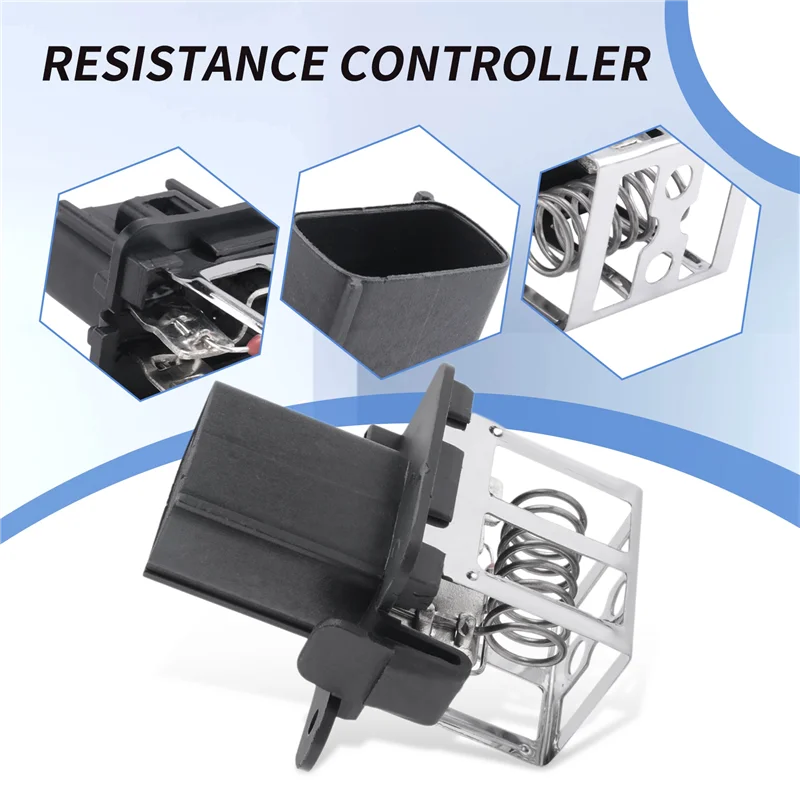 Electronic Fan Module Car Cooling Speed Control Module Resistance Controller For Ford Fiesta 2015 8V5 18L 603AA