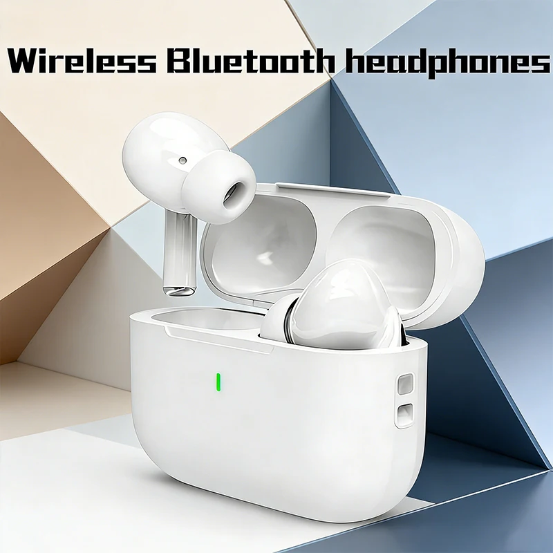 Auriculares inalámbricos A7 con cancelación de ruido, tipo intraaural, equipados con estuche de carga, sonido estéreo de alta fidelidad.