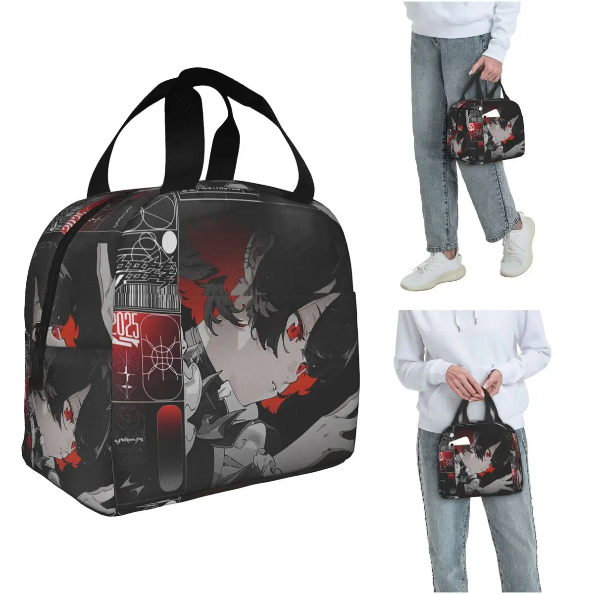 

Ellen Joe Zenless Zone Zero Insulated Lunch Bag for Kids School Cooler Thermal Food Box Tote Leakproof Lunch Boxes Container