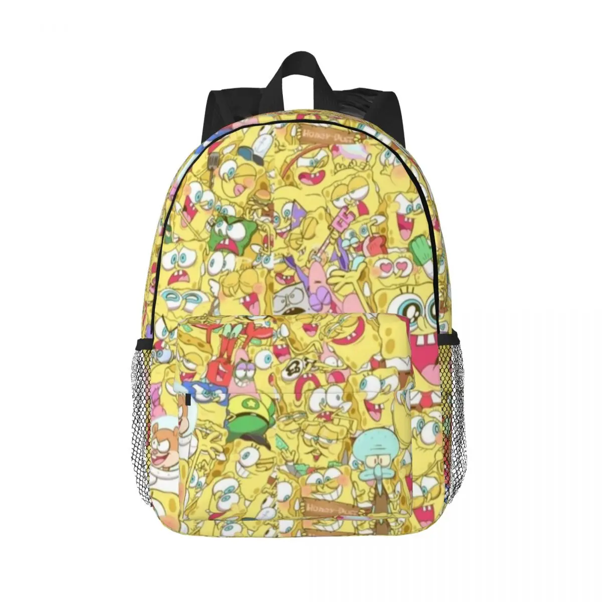 

SpongeBob Compact 15-Inch Backpack - Stylish Lightweight Bag Perfect for Students and Commuters