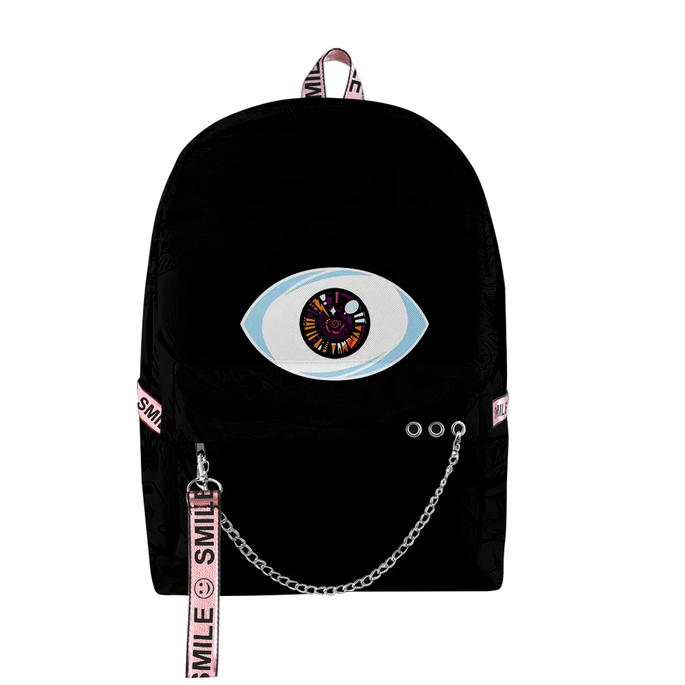 

Модные молодежные школьные сумки унисекс, забавные дорожные сумки Bad Bunny с 3D принтом, оксфордские водонепроницаемые рюкзаки на плечо для ноутбуков