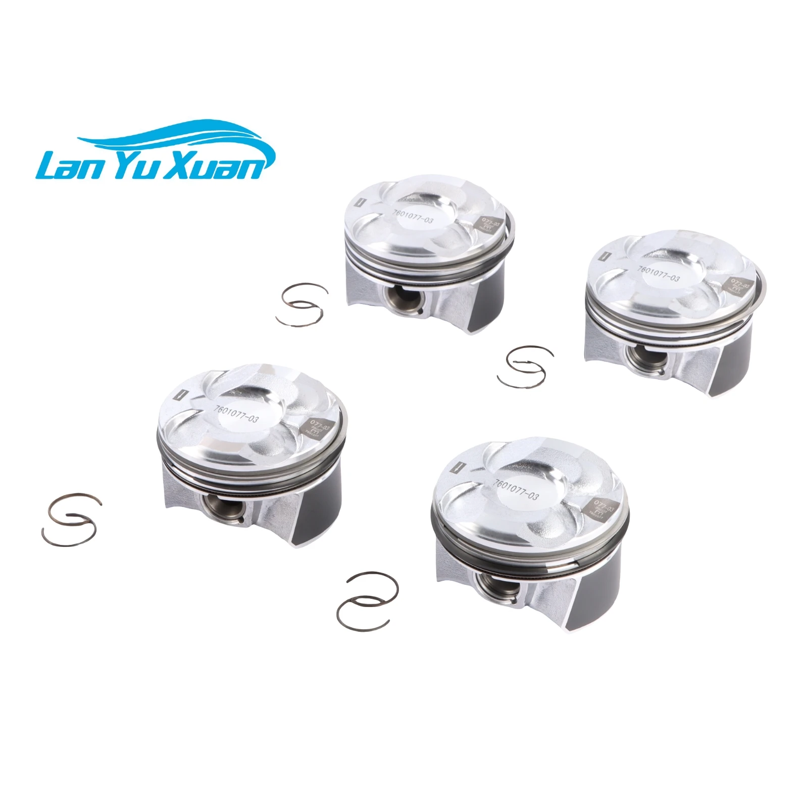 4pcs Piston&Ring Set Ø77mm For MINI Cooper Countryman Paceman N13 N18 BMW 116i 118i 11257601181 WG1261177 8744480000 11257601077