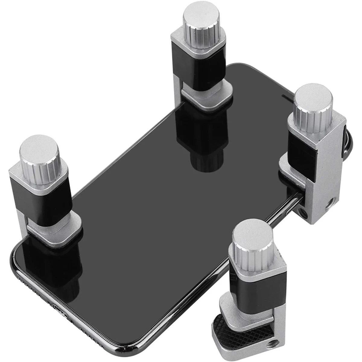4PCS Phone Repair Clamps, Adjustable CellPhone Screen Refurbish Tools, Screen Fastening Clamps Securing Clip Fixture Tools