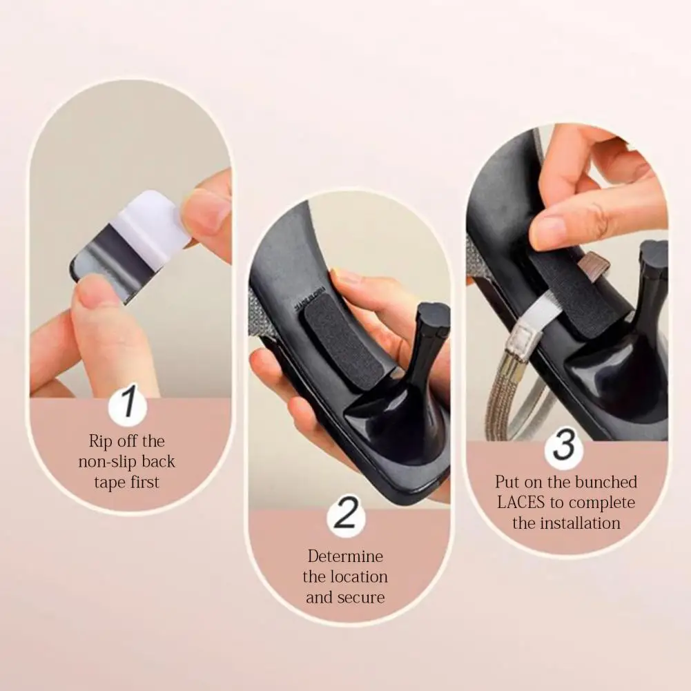 Shoe Strap for Preventing Slipping 2 Pcs Rhinestone Elastic Shoe Straps Detachable High Heels Shoe Belts Anti-loose Sandals