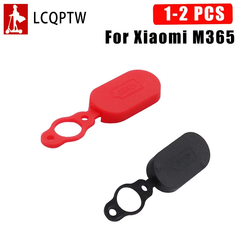 For Xiaomi M365 Mijia Scooter Elétrico Porta De Carga à Prova Dwaterproof água Capa Caso Poeira Plug Borracha Protetora Peças