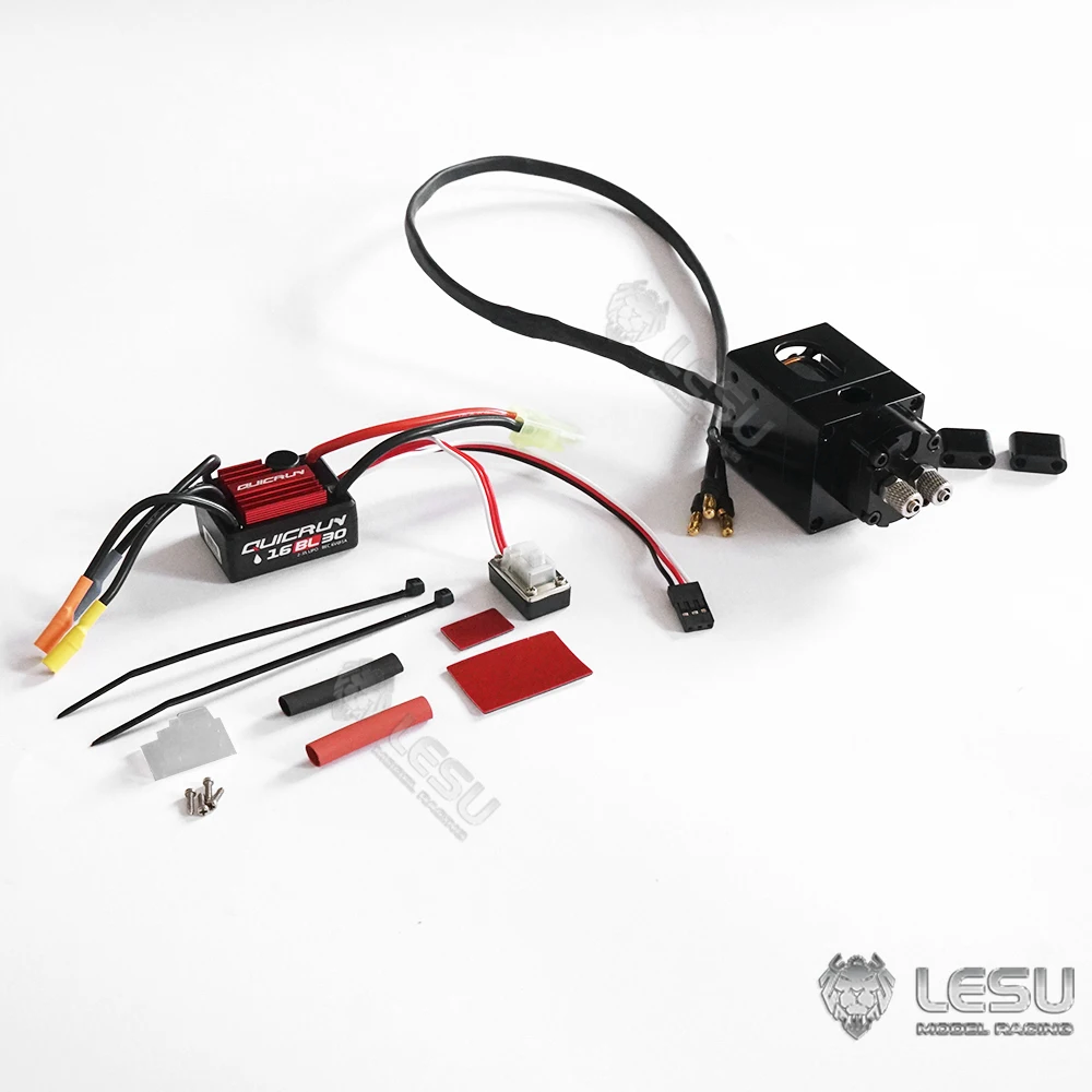 

LESU Brushless ESC Hydraulic Pump Set 1/14 RC Dumper Truck Car DIY Model Tamiyay Outdoor Toys TH02468