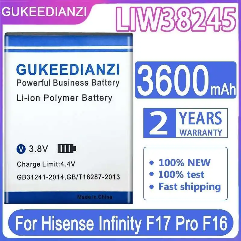 

Mobile Phone Battery High Capacity For Hisense Infinity F17 Pro F16 3600Mah LIW38245