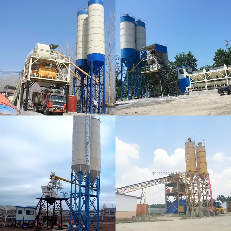 Industrial Machinery 50m3/h Precast Concrete Plant Ready Mix Mobile Concrete Batching and Mixing Plant With China Factory