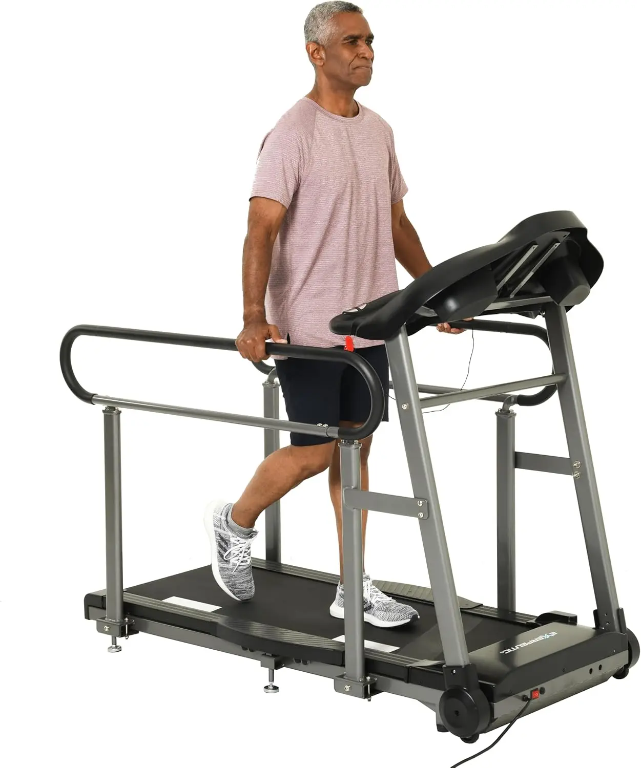 Senior Fitness Recovery Treadmill, Full Length Safety Rails