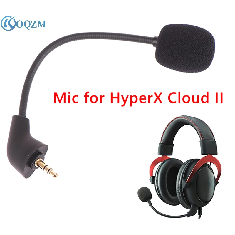 سماعات رأس وميكروفون للألعاب Hyper X Cloud 2 ، ميكروفون لعبة بديلة ، جديد